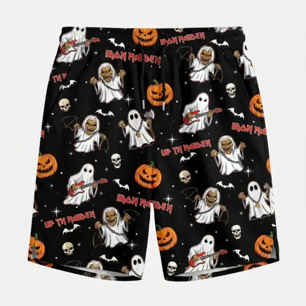 Alternative view of Iron Maiden Halloween Hawaiian Shirt-THK132834