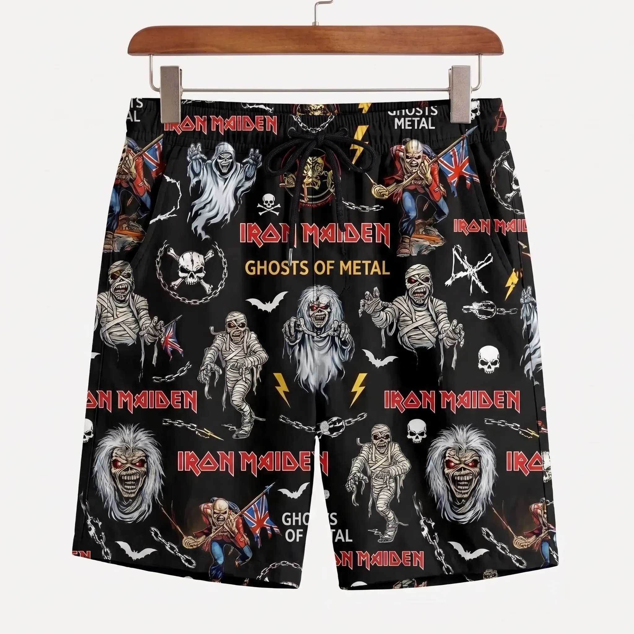 Iron Maiden Halloween Hawaiian Shirt-THK132820 - Image 3