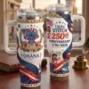 Personalized Lilo & Stitch 250 Years of America 40oz Stanley Tumbler-THK132631