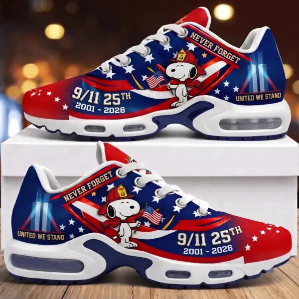 Snoopy 9/11 Never Forget Air Max Shoes-THK134986