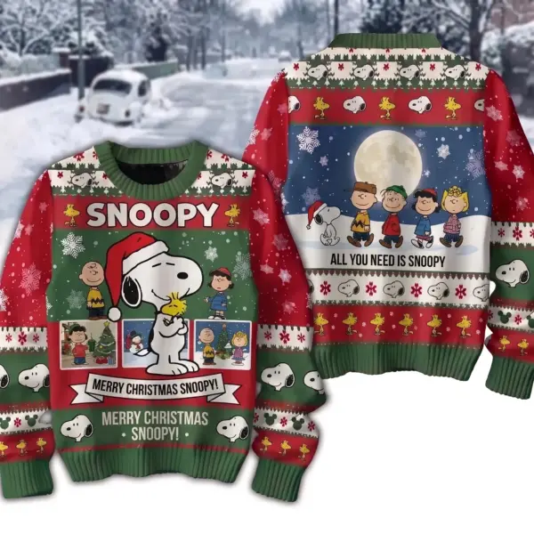 Snoopy Christmas Ugly Sweater-THK135036
