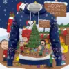 Snoopy Merry Christmas 3D Hoodie-THK135009
