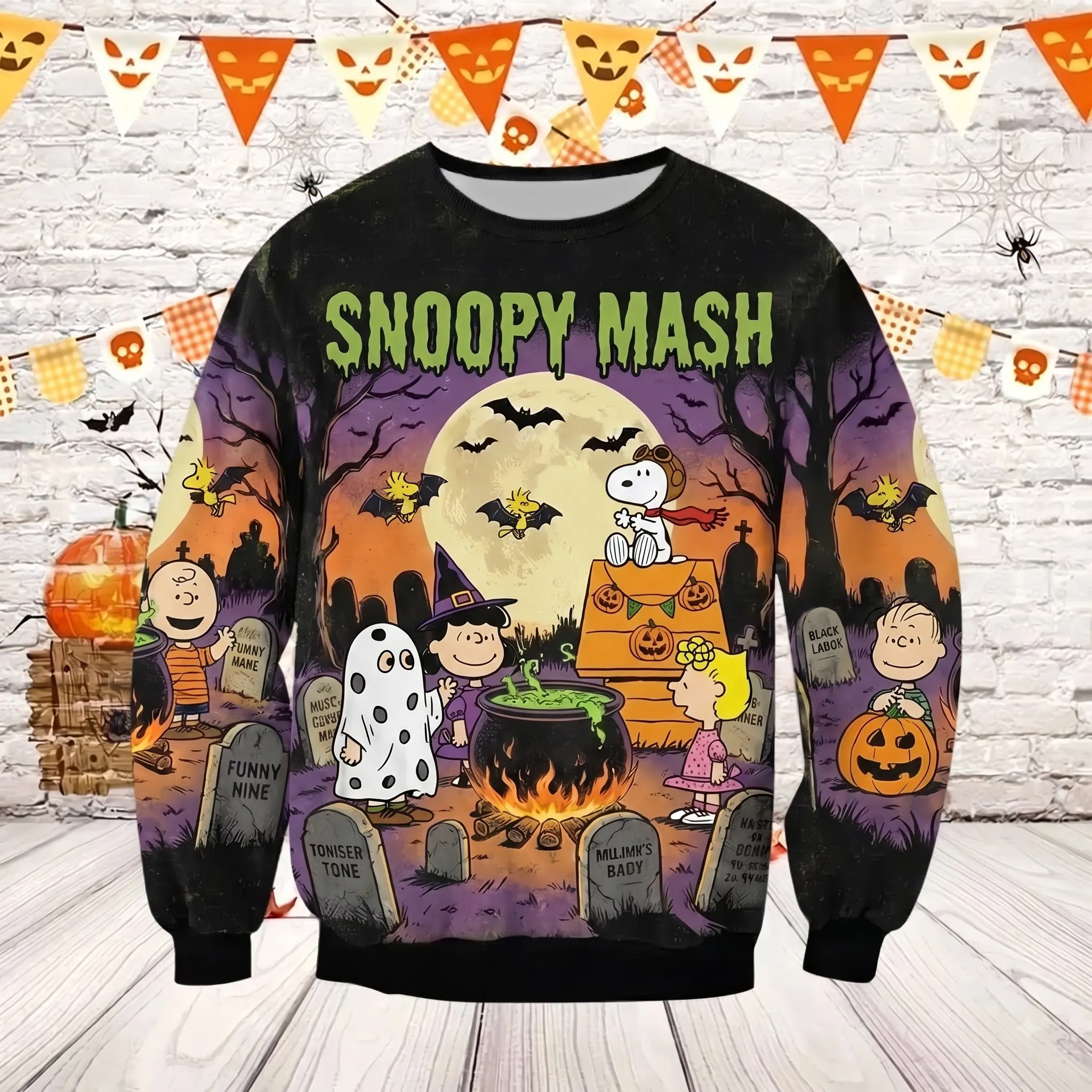 Snoopy Halloween Unisex Sweatshirt-THK134852