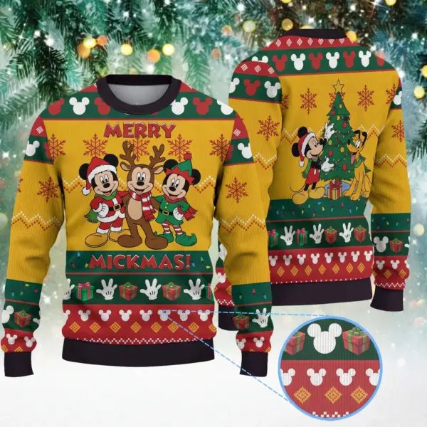 Mickey Mouses Christmas Ugly Sweater-THK134718