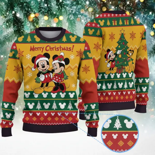Mickey Mouses Christmas Ugly Sweater-THK134708