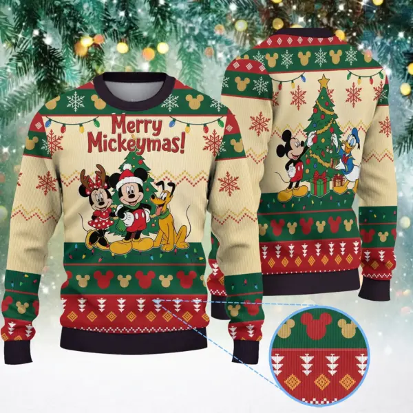 Mickey Mouses Christmas Ugly Sweater-THK134715