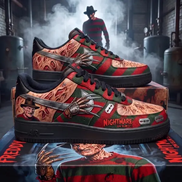Freddy Krueger Halloween Air Low-Top Sneakers Shoes-THK134233