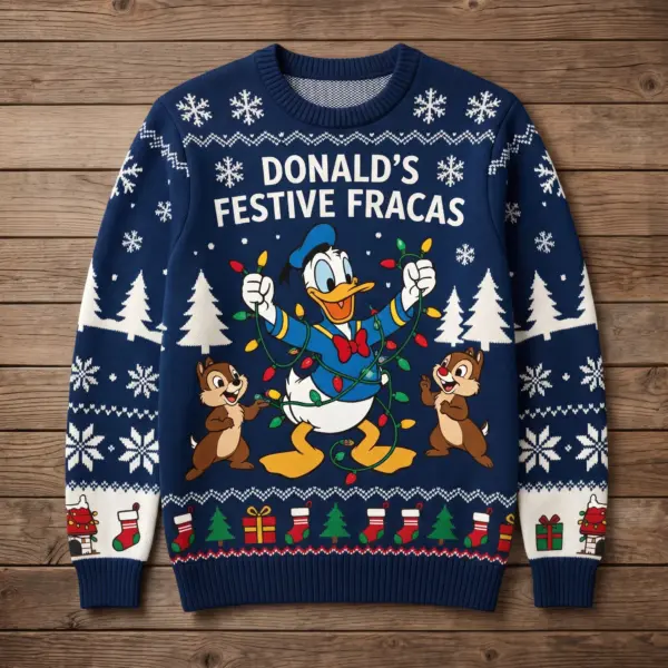 Mickey Mouses Christmas Ugly Sweater-THK134835