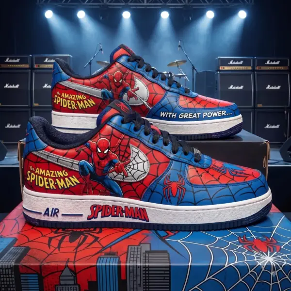 Spider-Man Air Low-Top Sneakers Shoes-THK134083