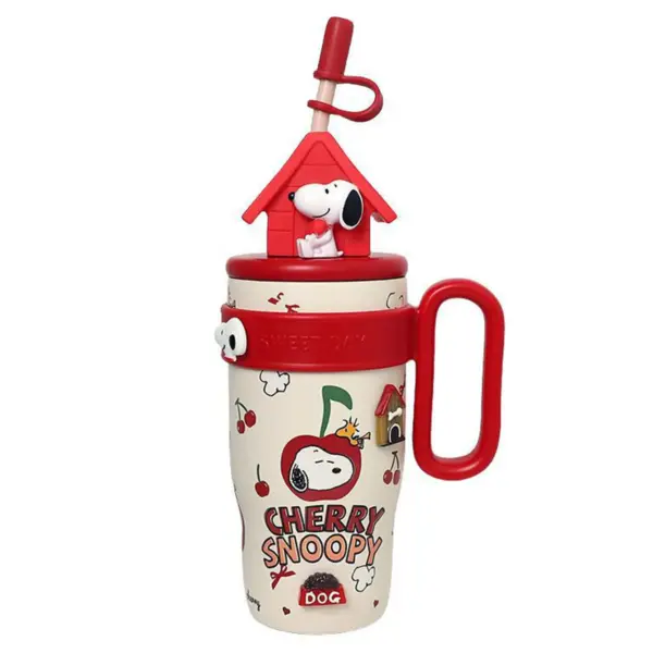 Snoopy 3D Figurine Lid Insulated Tumbler - Image 4