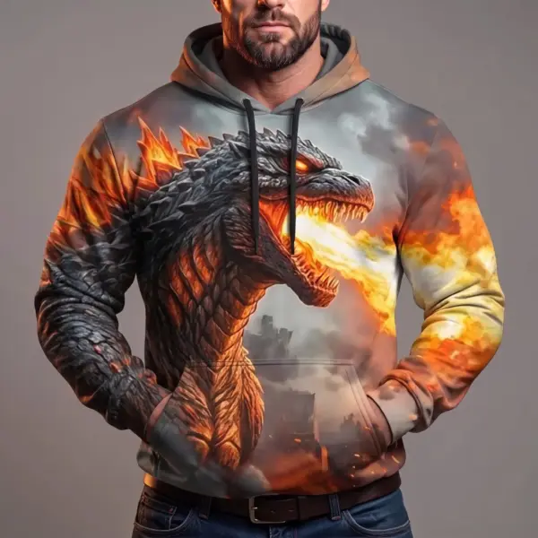 Godzilla Atomic Breath Kaiju 3D Apparel-THK134049