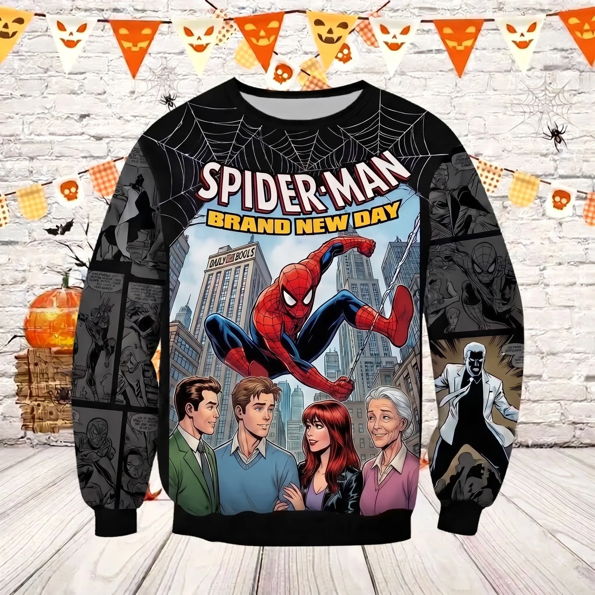 Spider-Man Brand New Day Unisex Sweatshirt-THK134116