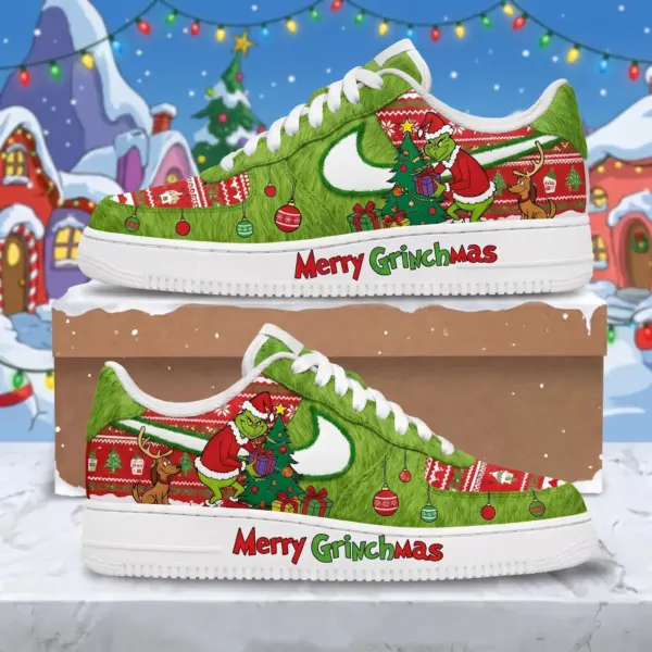 The Grinch Air Low-Top Sneakers Shoes-THK134421