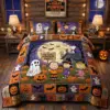 Spooky Snoopy & Friends Quilt Bedding Set-THK134628