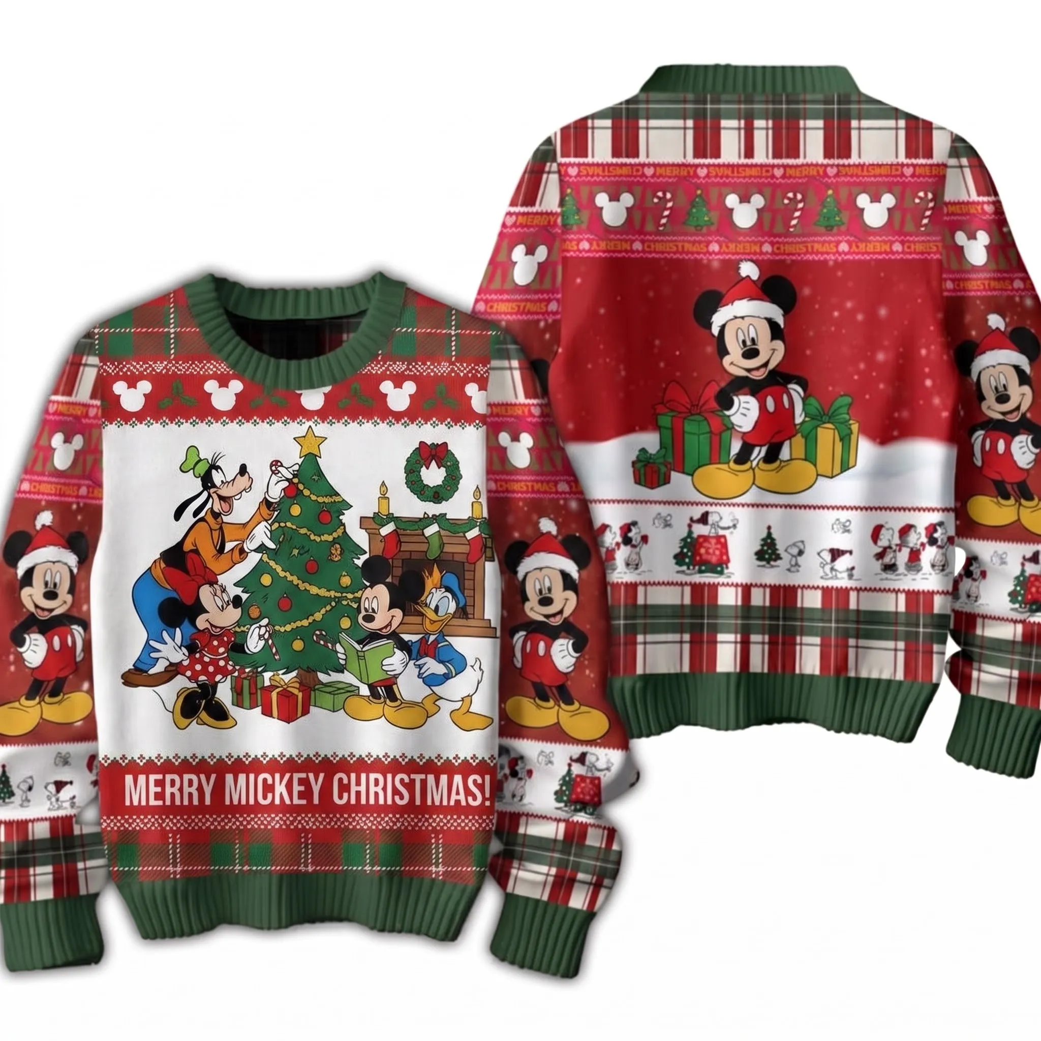 Mickey Mouses Christmas Ugly Sweater-THK134719