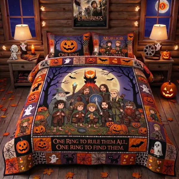 The Lord of the Rings Haloween Quilt Bedding Set-THK134775