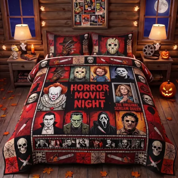 Classic Horror Movie Quilt Bedding Set-THK134764