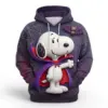Vampire Snoopy Spooky 3D Hoodie-THK134950