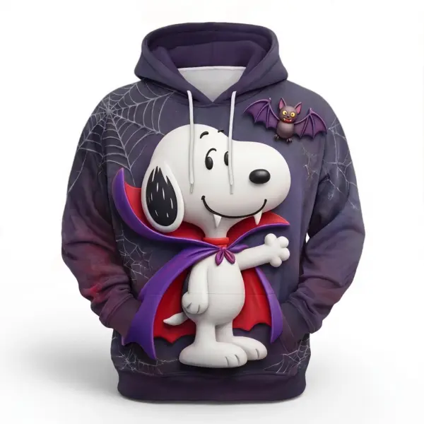 Vampire Snoopy Spooky 3D Hoodie-THK134950