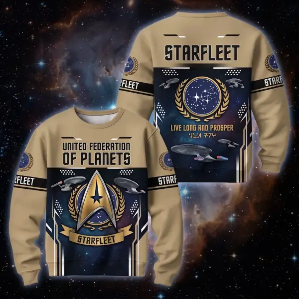 Star Trek Live Long Federation Sweatshirt-THK135222