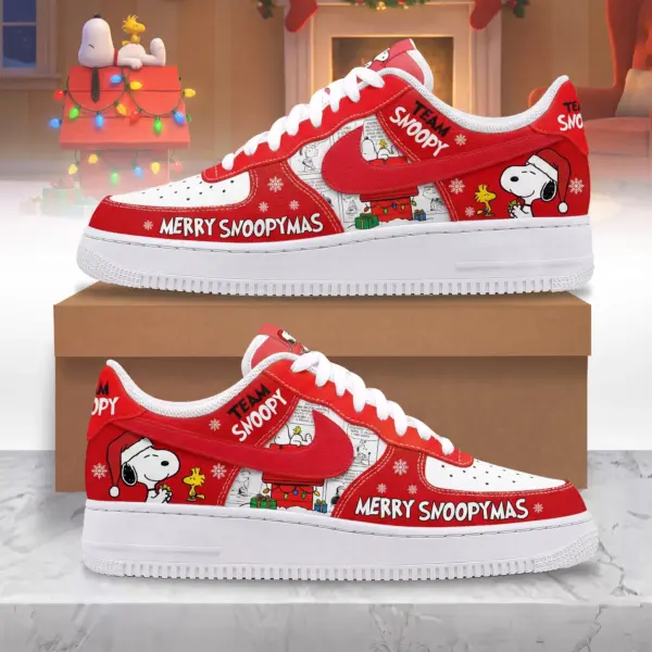 Snoopy Christmas Air Low-Top Shoes-THK135275