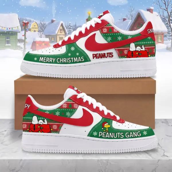 Snoopy Christmas Air Low-Top Shoes-THK135279