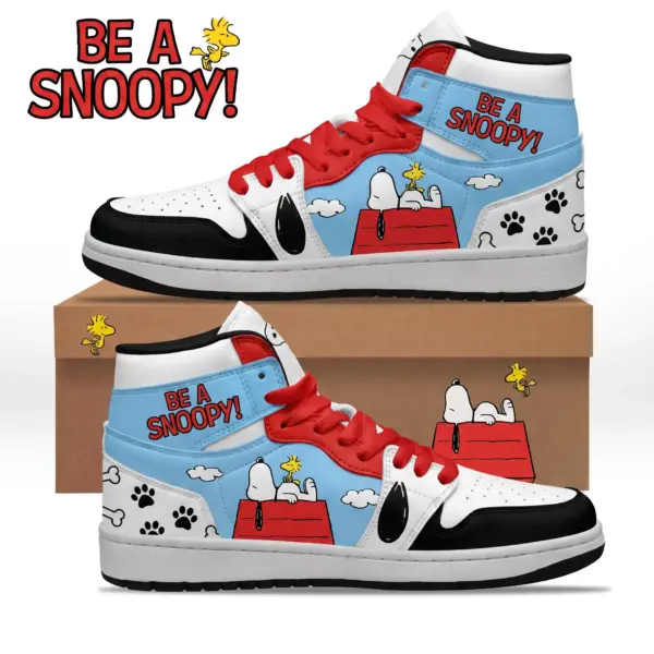 Be A Snoopy Air Jordan High Top Shoes-THK135300