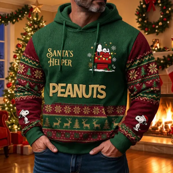 Snoopy Santa's Helper 3D Ugly Sweater-THK133995