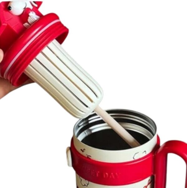 Snoopy 3D Figurine Lid Insulated Tumbler - Image 5
