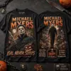 Michael Myers Halloween US Wash T-shirt-THK134418