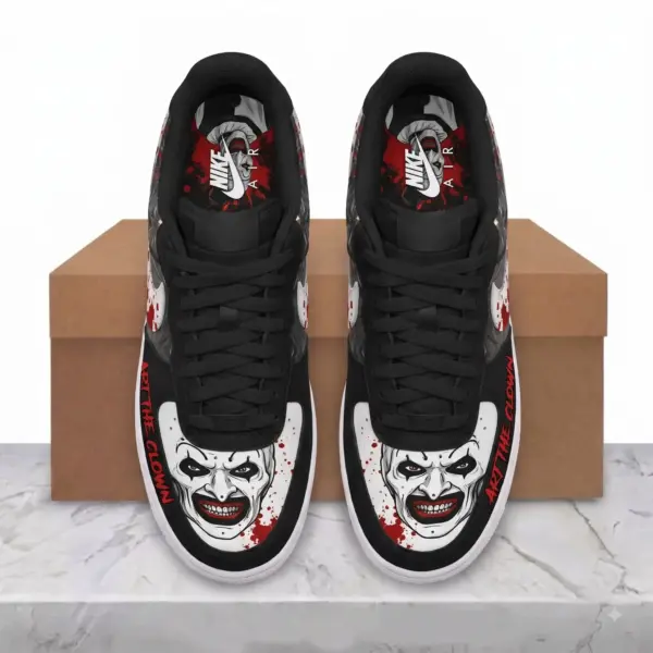 Art The Clown Halloween Air Low-Top Sneakers Shoes-THK134475 - Image 3