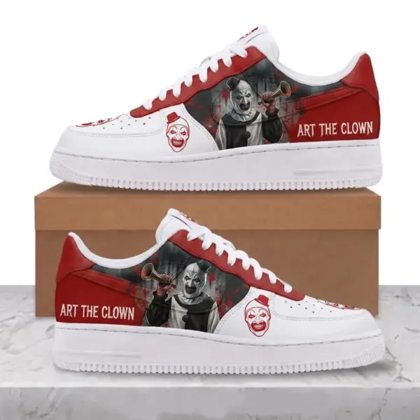 Art The Clown Halloween Air Low-Top Sneakers Shoes-THK134462