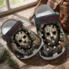 Jason Voorhees Camp Crystal Lake Horror Clog Shoes