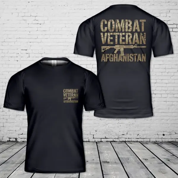 Combat Veteran Afghanistan T-Shirt