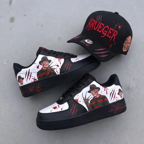 Freddy Krueger Halloween Air Low-Top Sneakers Shoes-THK134374 - Image 4