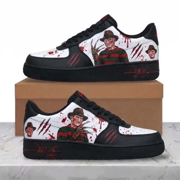 Freddy Krueger Halloween Air Low-Top Sneakers Shoes-THK134374