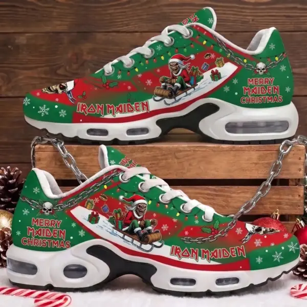 Merry Maiden Christmas Heavy Metal Air Max Shoes-THK134287