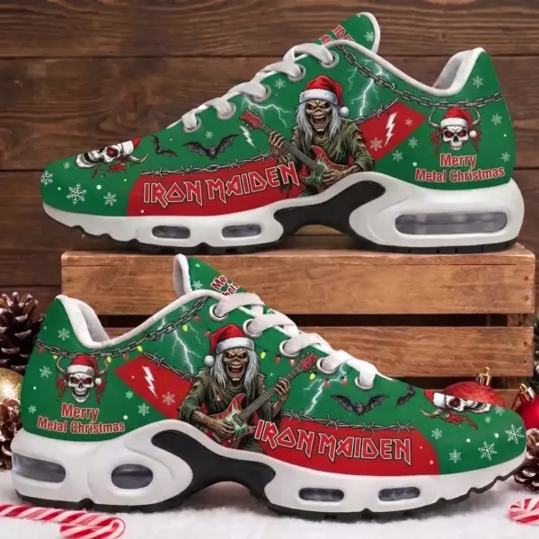 Iron Maiden Christmas Air Max Shoes