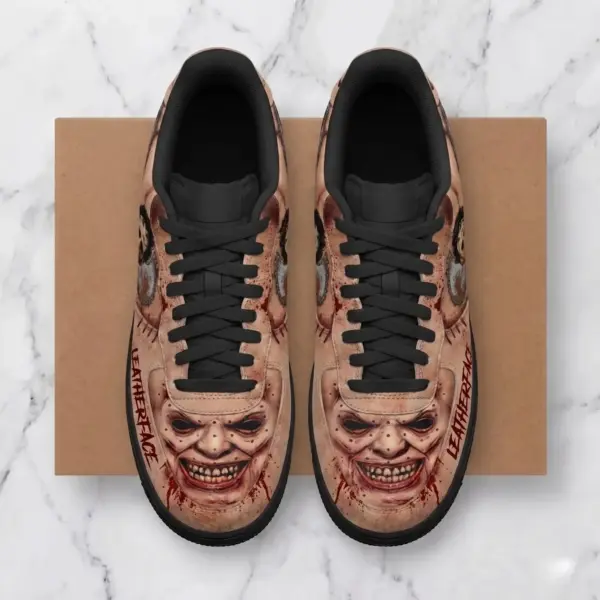 Alternative view of Leatherface Halloween Air Low-Top Sneakers Shoes-THK134485