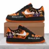 Spooky Mickey & Pluto Halloween Air Low-Top Sneakers Shoes