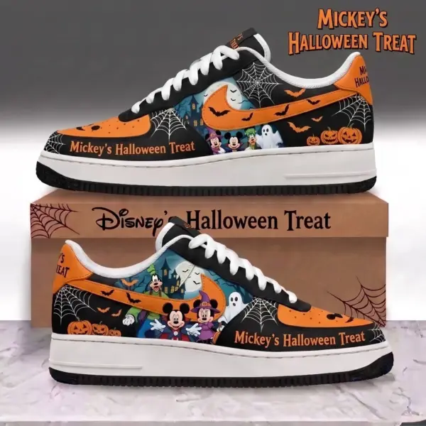 Alternative view of Mickey's Halloween Treat Spooky Air Low-Top Sneakers Shoes