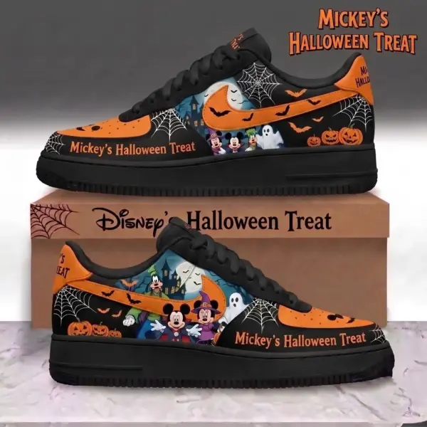 Mickey's Halloween Treat Spooky Air Low-Top Sneakers Shoes
