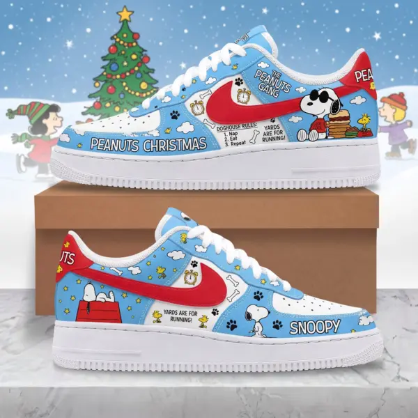 Snoopy Christmas Air Low-Top Shoes-THK135389
