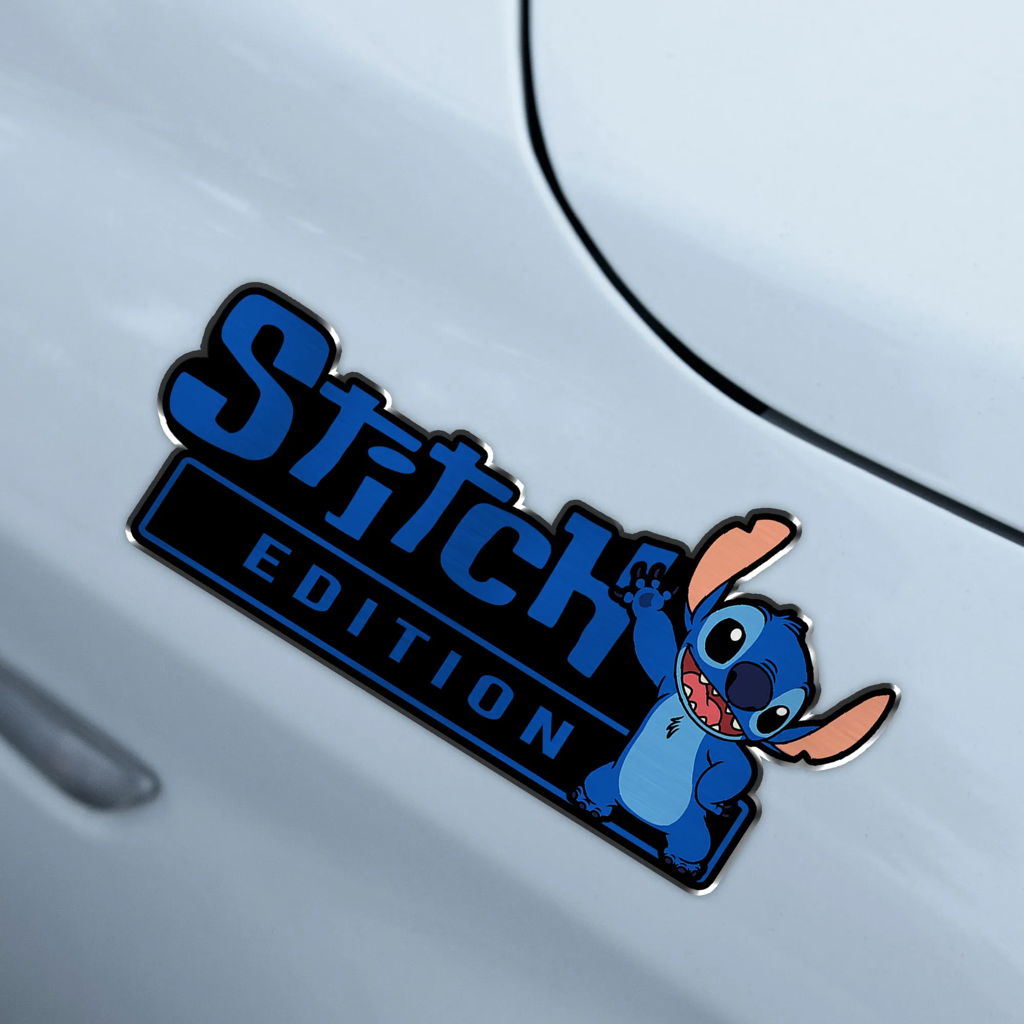 Stitch Experiment 626 Edition 3D Inlayed Car Name Badge-THK134513 - Image 3