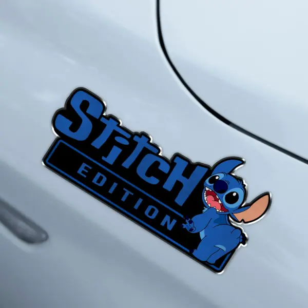 Stitch Experiment 626 Edition 3D Inlayed Car Name Badge-THK134523 - Image 3