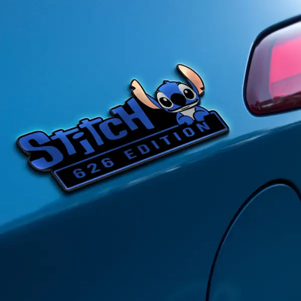 Stitch Experiment 626 Edition 3D Inlayed Car Name Badge - Image 4