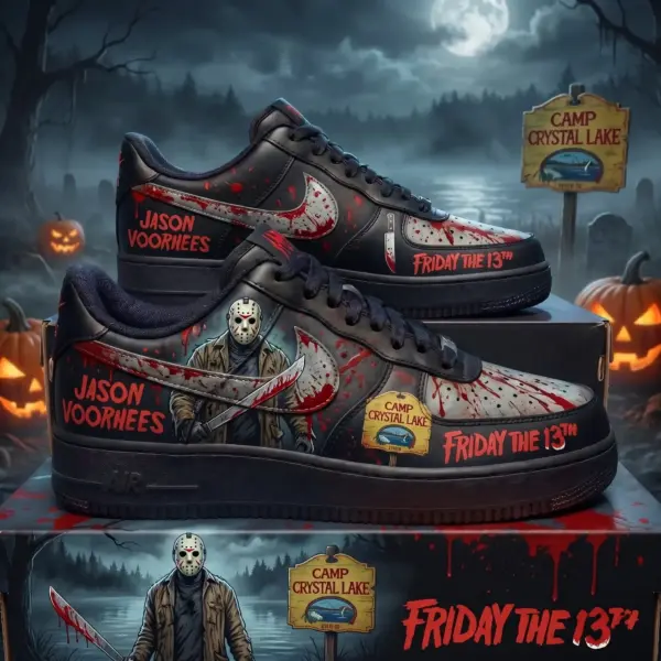 Jason Voorhees Air Low-Top Sneakers Shoes-THK135158