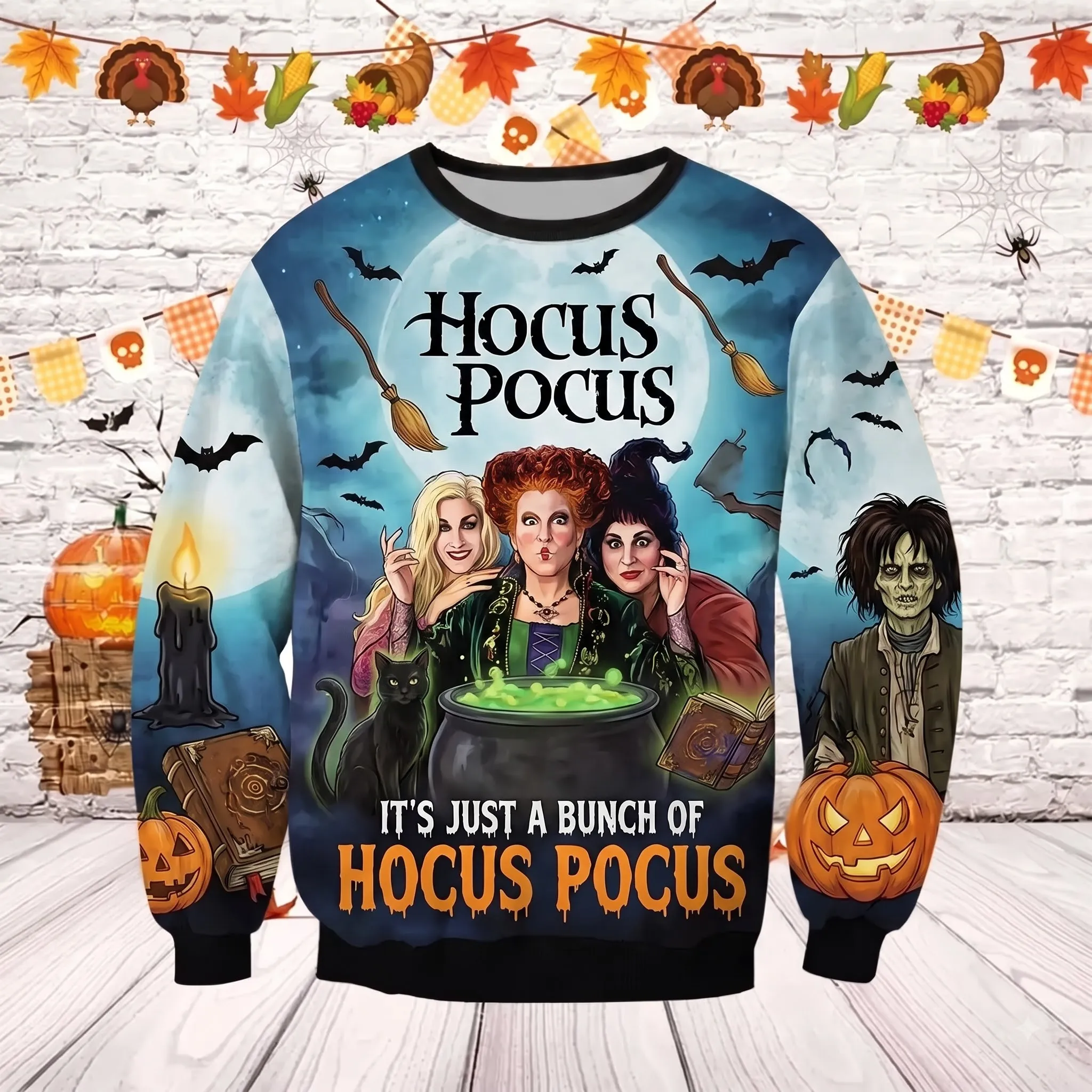 Hocus Pocus Sweatshirt-THK135075