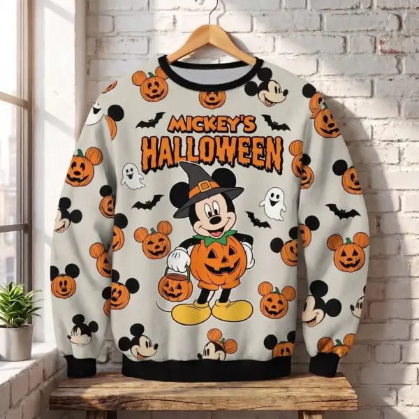 Mickey Halloween Unisex Sweatshirt-THK134237