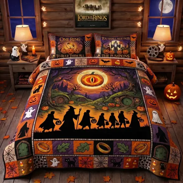 The Lord of the Rings Haloween Quilt Bedding Set-THK134779